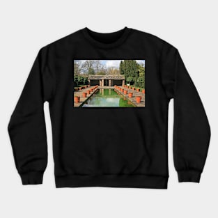 Dutch Garden, Hampton Court Castle Crewneck Sweatshirt